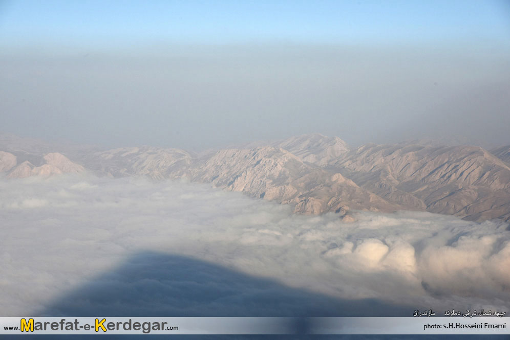 سایه کوه دماوند سایه کوه دماوند