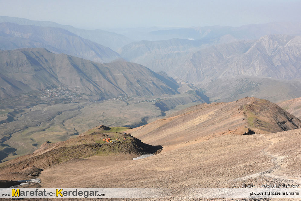 جاذبه های طبیعی قله دماوند جاذبه های طبیعی قله دماوند