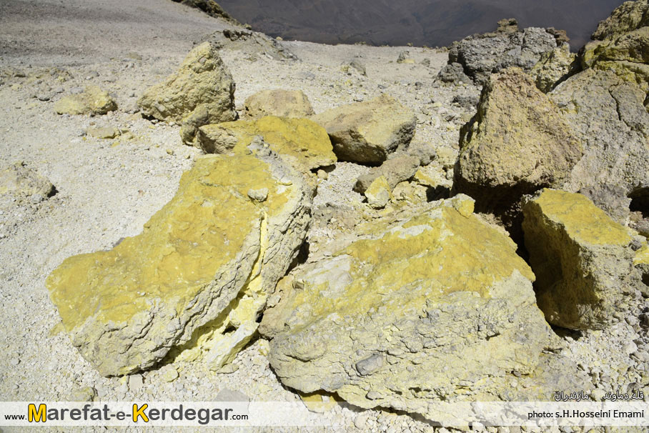 مکان های دیدنی قله دماوند مکان های دیدنی قله دماوند