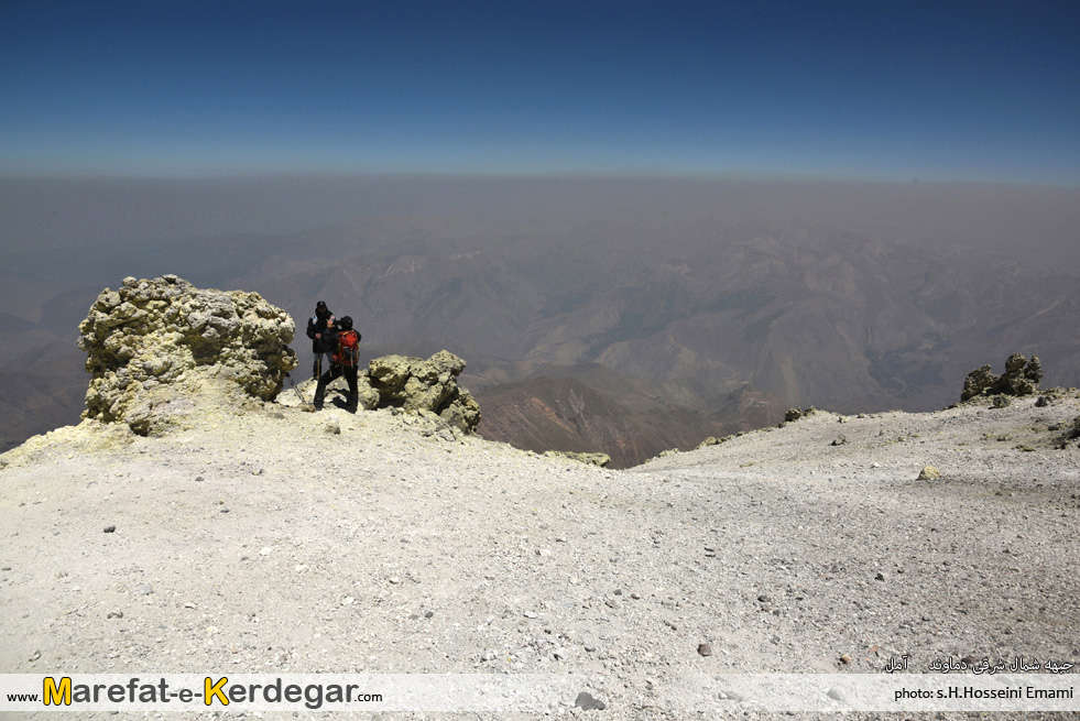 جاذبه های توریستی قله دماوند جاذبه های توریستی قله دماوند