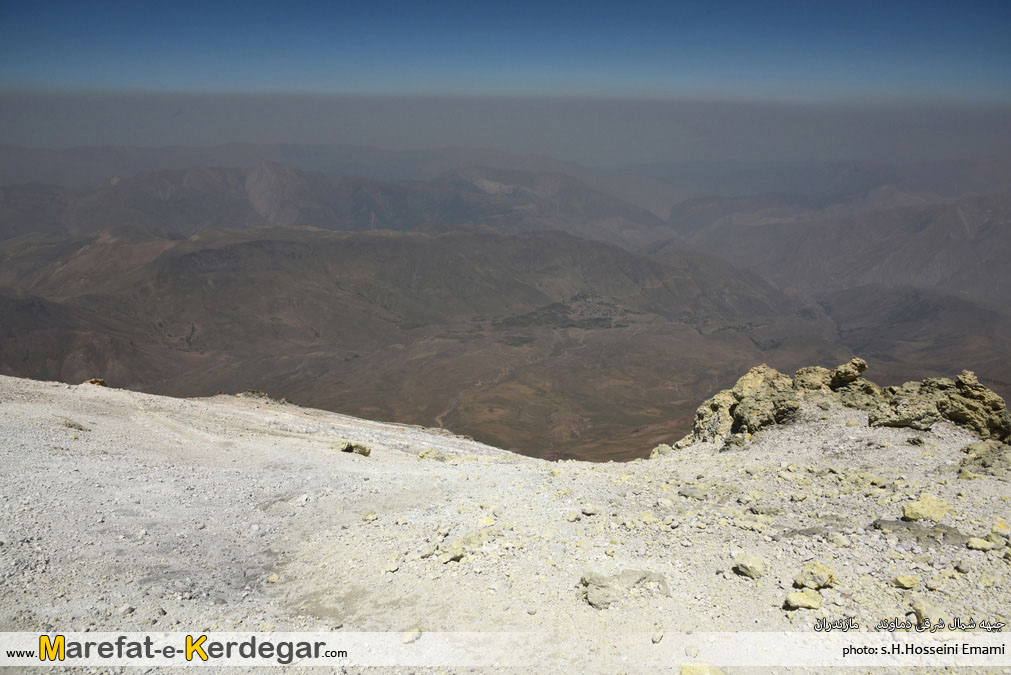 جاذبه های توریستی قله دماوند جاذبه های توریستی قله دماوند