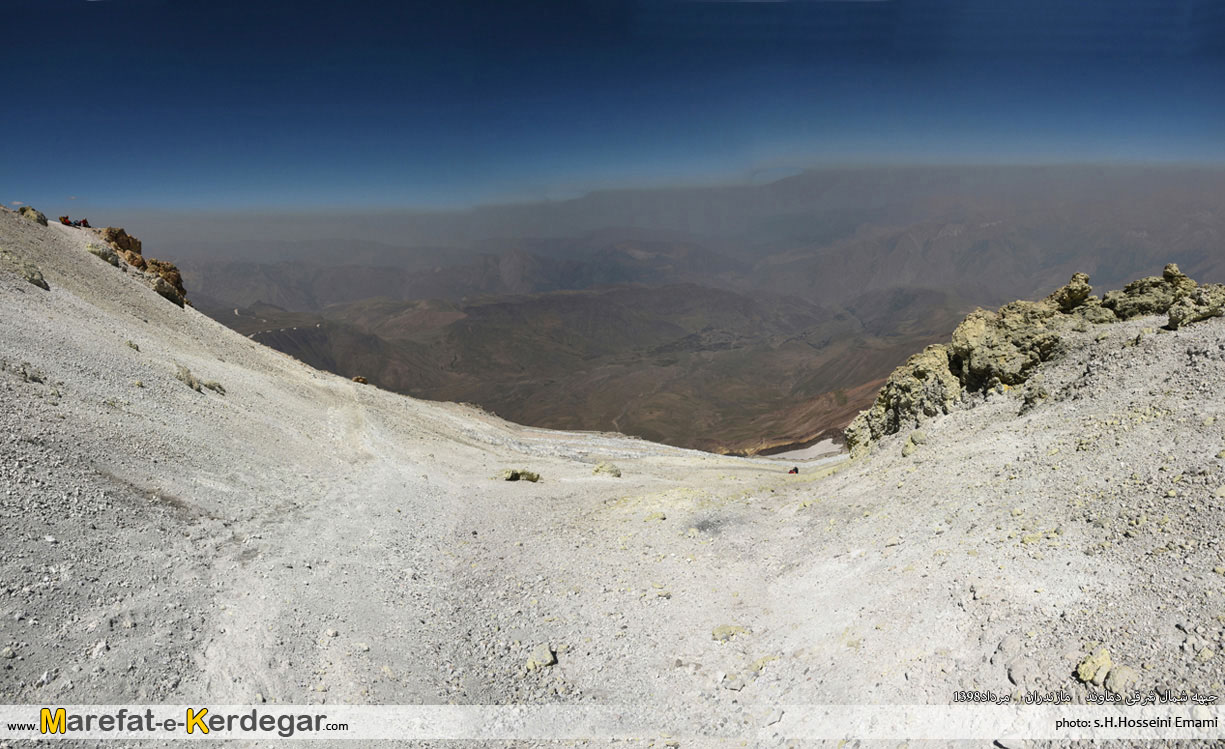 جاذبه های توریستی قله دماوند جاذبه های توریستی قله دماوند