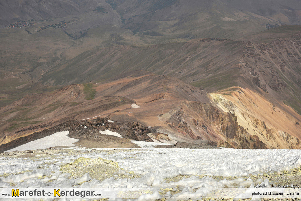 جبهه شمال شرقی قله دماوند جبهه شمال شرقی قله دماوند