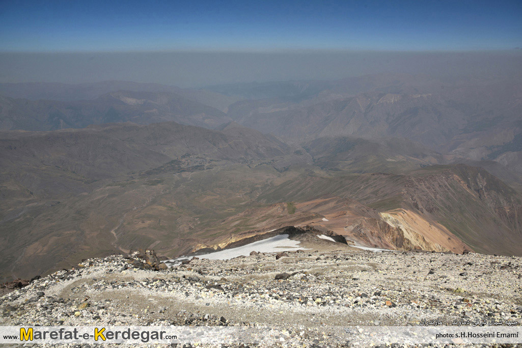 جبهه شمال شرقی قله دماوند جبهه شمال شرقی قله دماوند