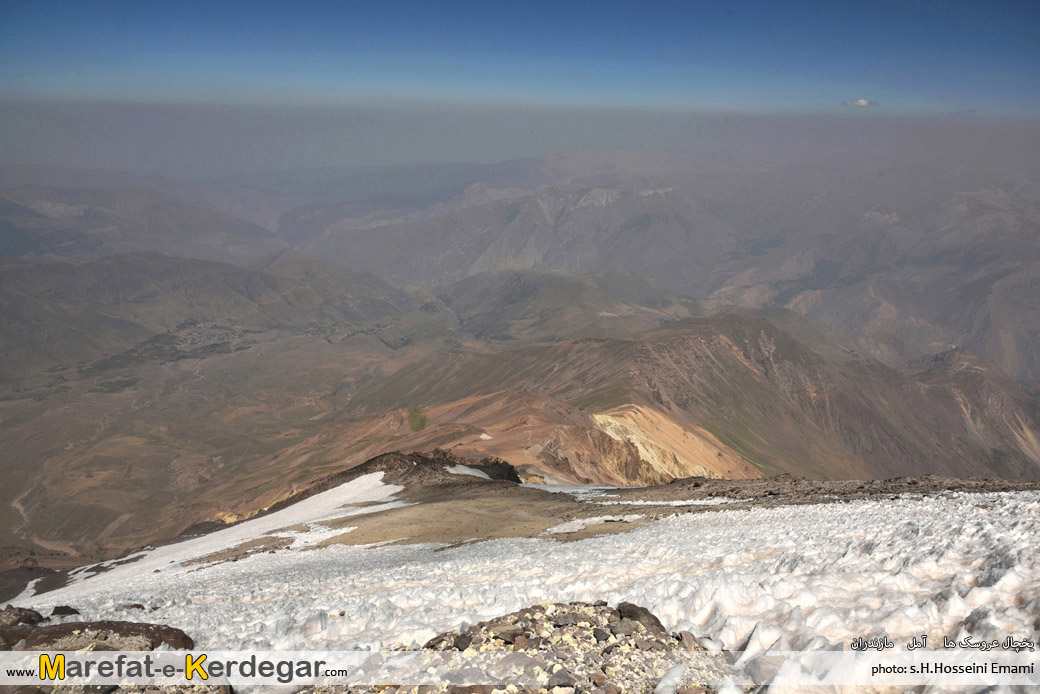جبهه شمال شرقی قله دماوند جبهه شمال شرقی قله دماوند