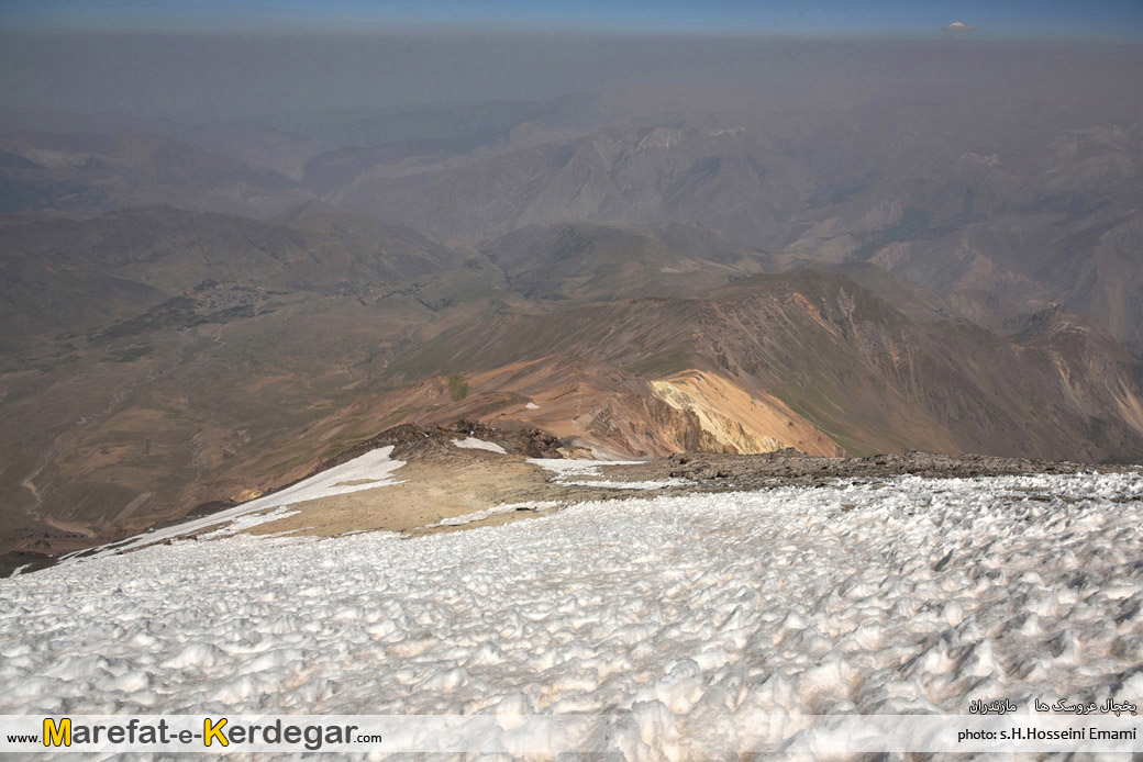 صعود جبهه شمال شرقی قله دماوند صعود جبهه شمال شرقی قله دماوند