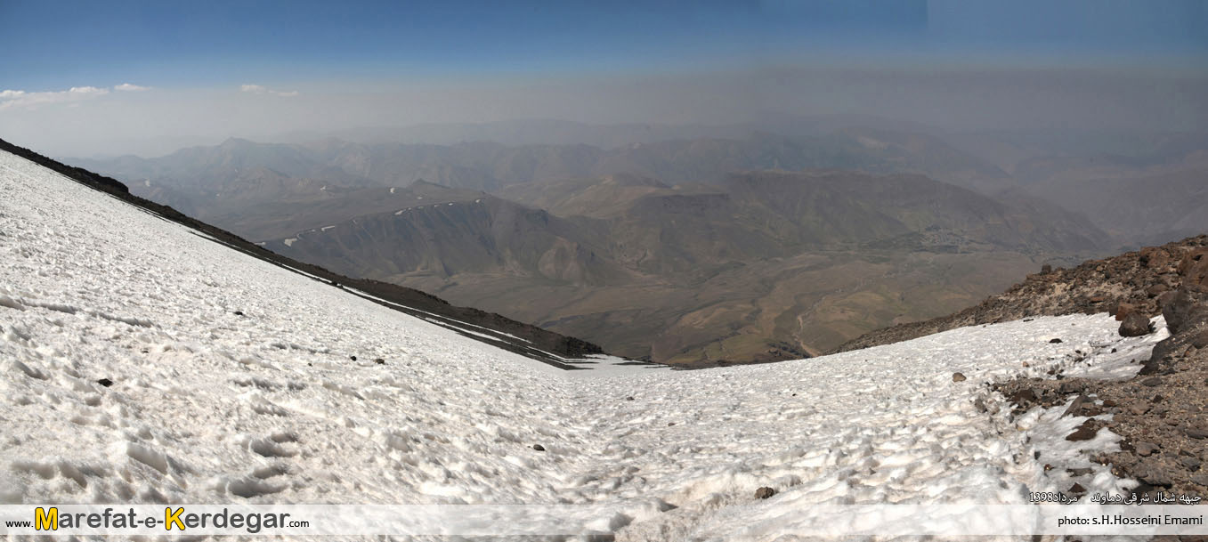 صعود قله دماوند از جبهه شمال شرقی صعود قله دماوند از جبهه شمال شرقی