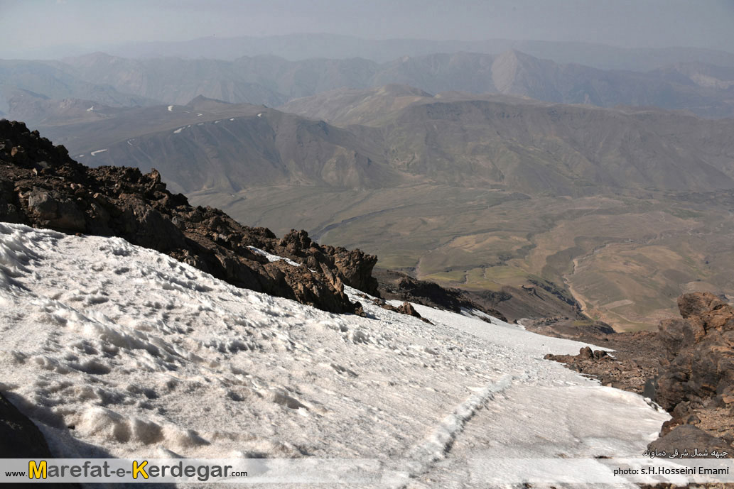 صعود قله دماوند از جبهه شمال شرقی صعود قله دماوند از جبهه شمال شرقی