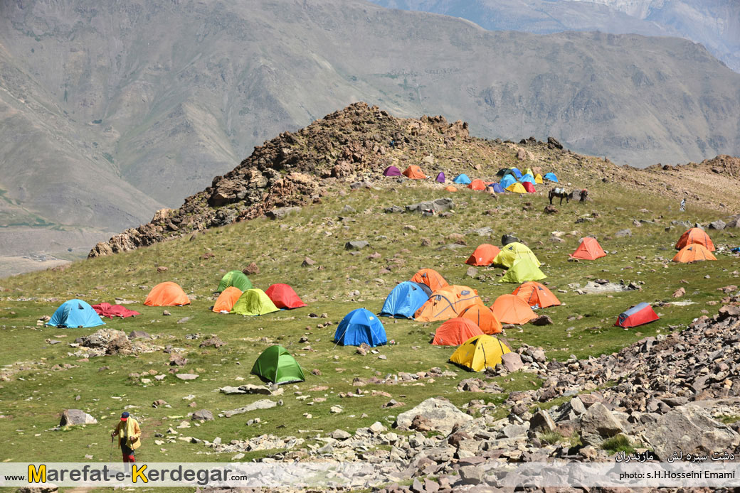 کمپ های کوهنوردی ایران