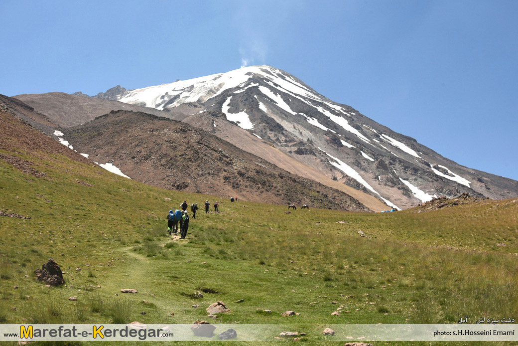 صعود قله دماوند از جبهه شمال شرقی صعود قله دماوند از جبهه شمال شرقی