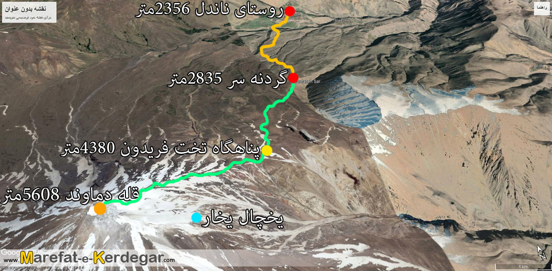 جبهه شمال شرقی دماوند جبهه شمال شرقی دماوند