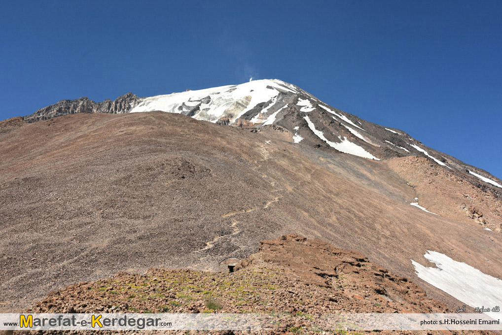 گزارش صعود قله دماوند از جبهه شمال شرقی گزارش صعود قله دماوند از جبهه شمال شرقی