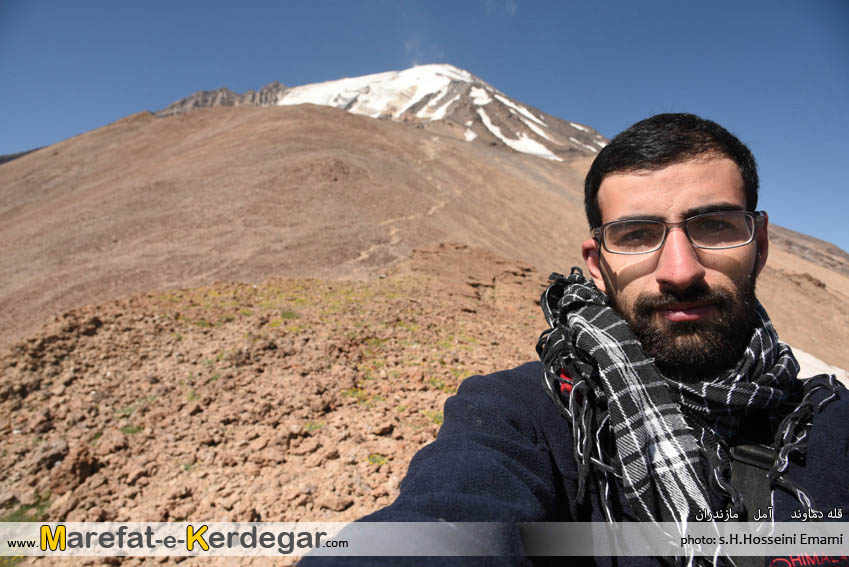 رخ شرقی قله دماوند رخ شرقی قله دماوند