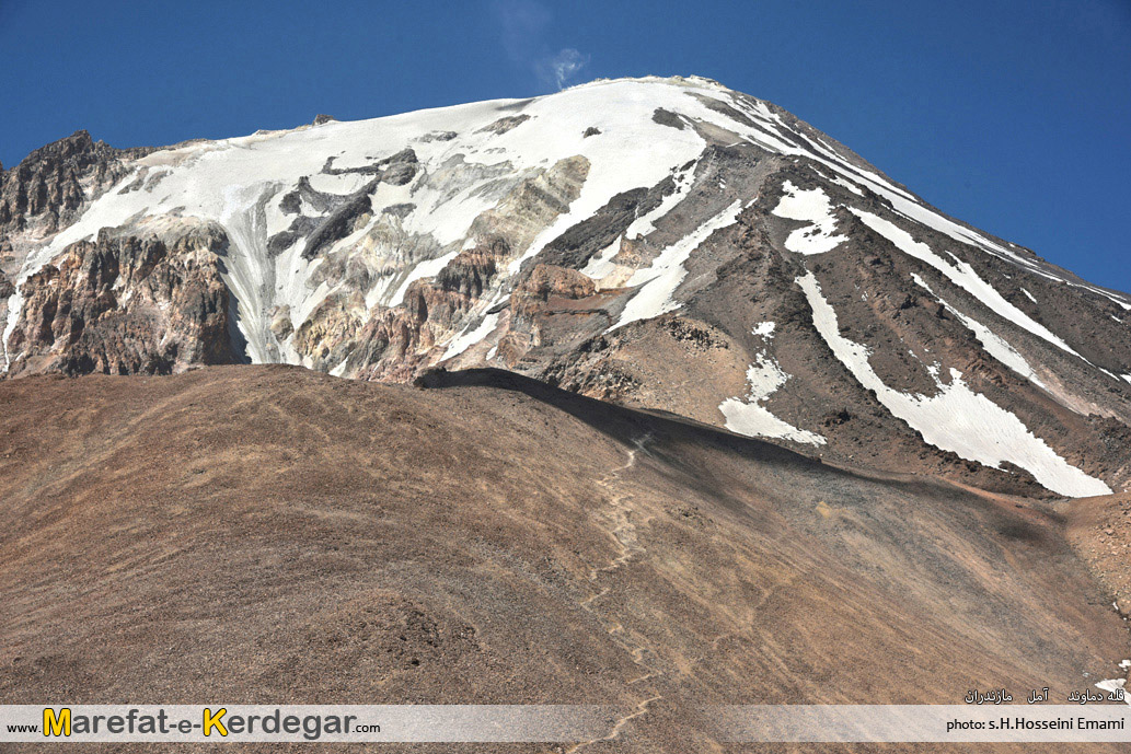 رخ شمال شرقی دماوند رخ شمال شرقی دماوند