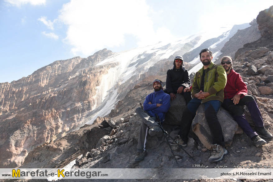 یخچال های کوه دماوند یخچال های کوه دماوند