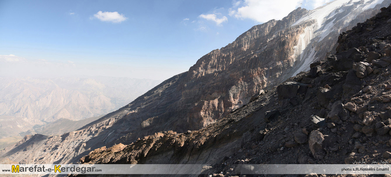 یخچال های کوه دماوند یخچال های کوه دماوند