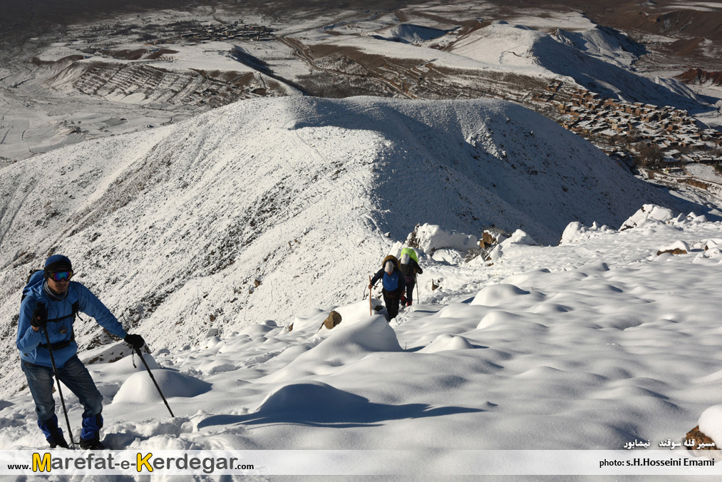 صعود زمستانی در نیشابور صعود زمستانی در نیشابور