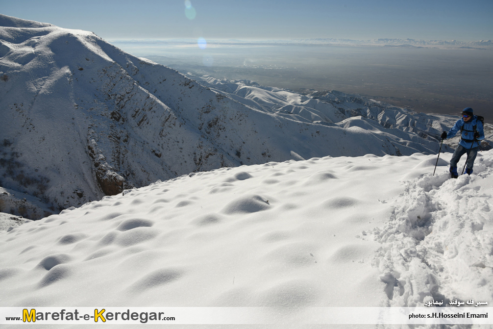 صعود زمستانی در خراسان رضوی صعود زمستانی در خراسان رضوی
