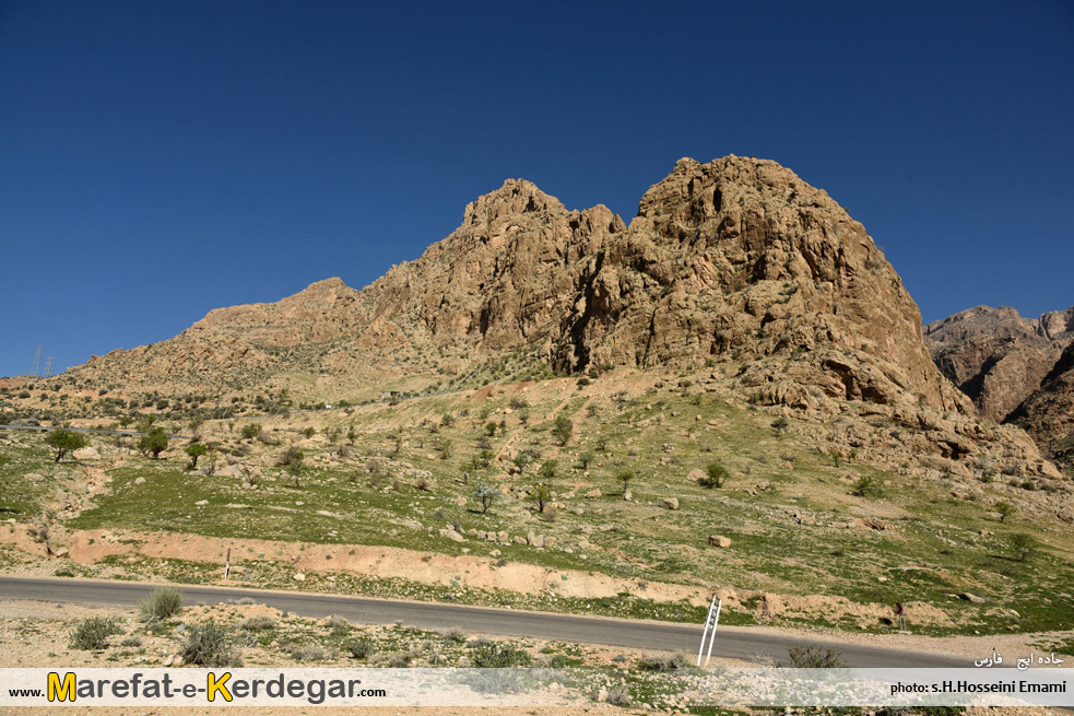 جاده های کوهستانی استان فارس