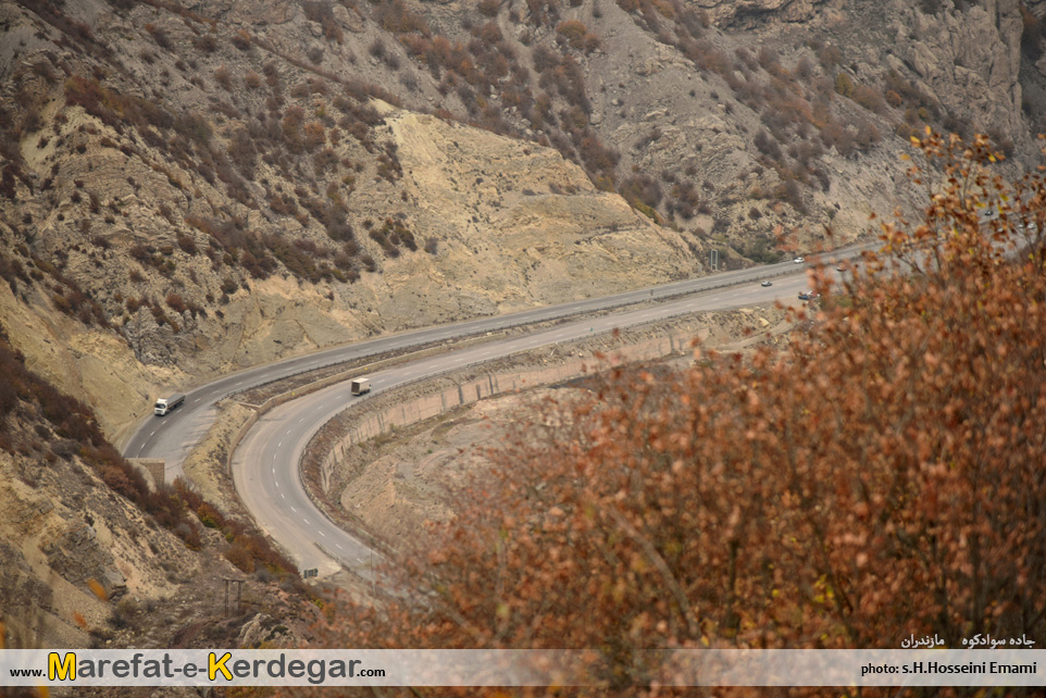 جاده های سوادکوه