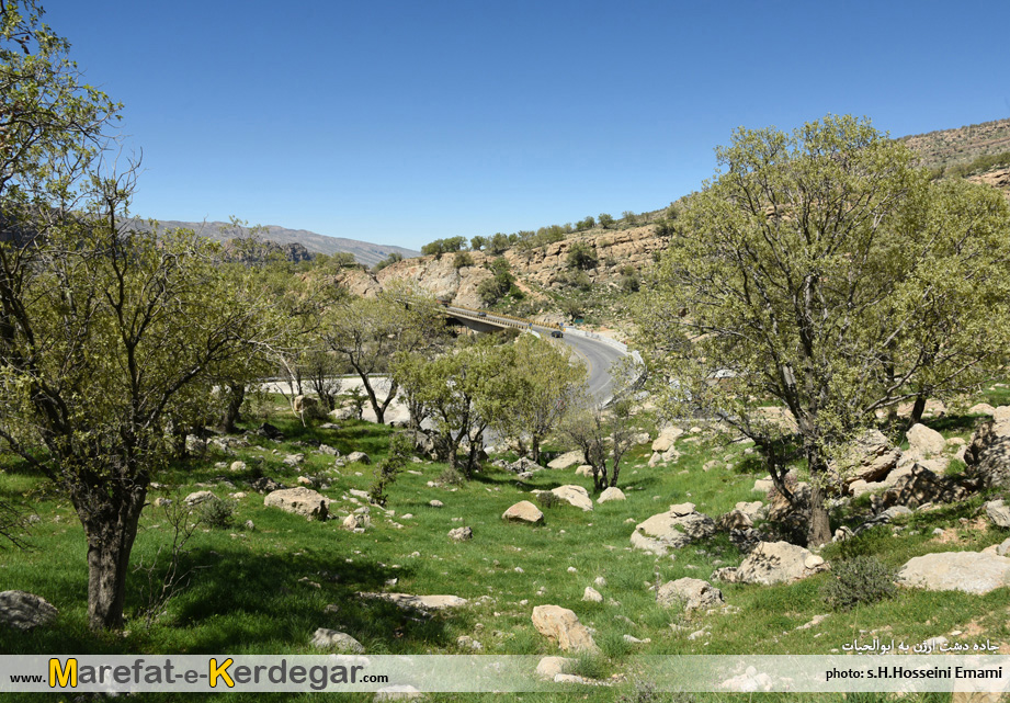 جاده های کوهستانی فارس