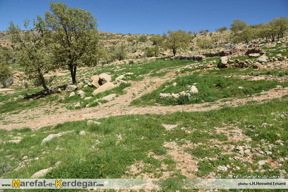 جاده های کوهستانی فارس