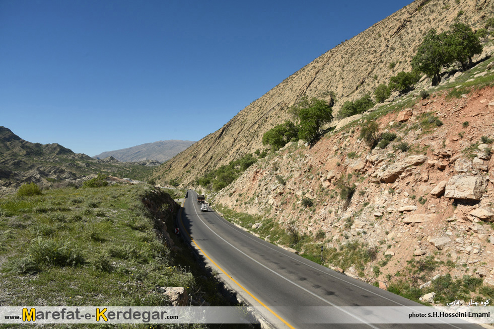 جاده دشت ارژن قائمیه