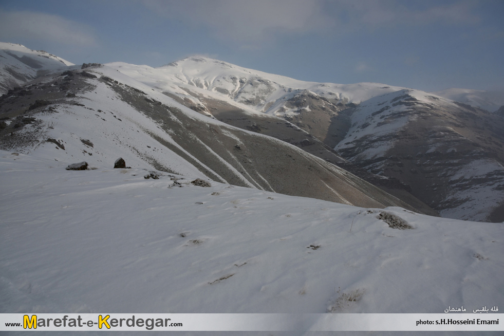 طبیعت برفی ماهنشان