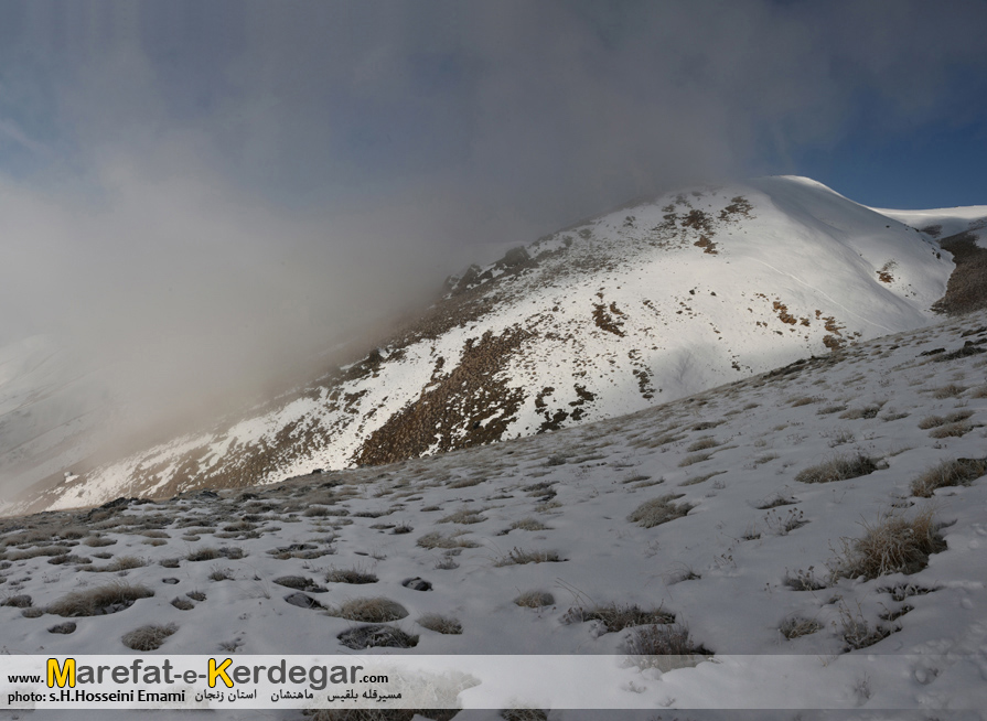 طبیعت زمستانی ماهنشان