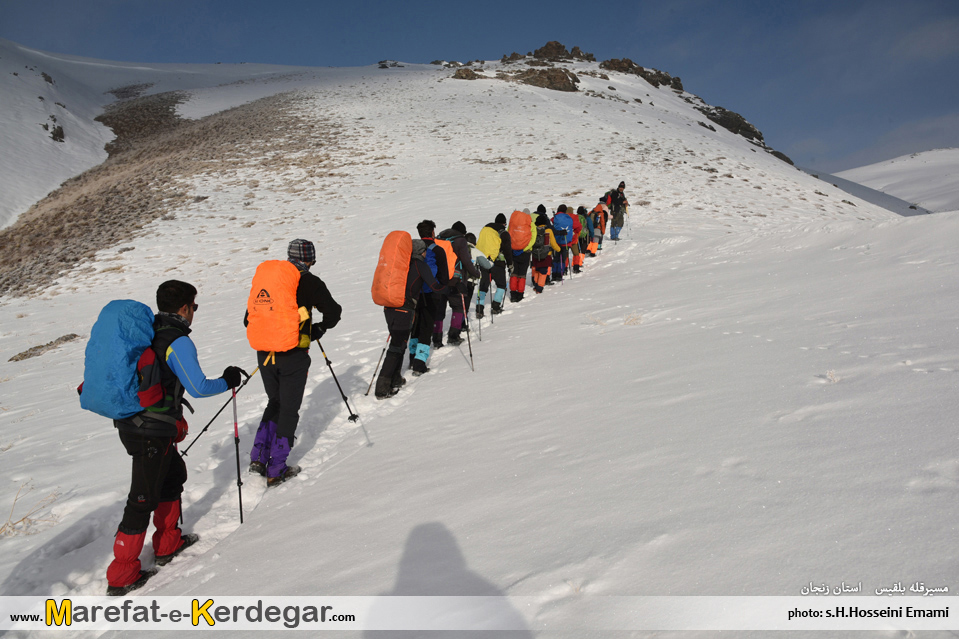 طبیعت زمستانی ماهنشان