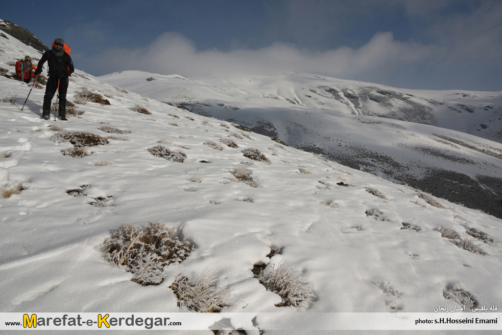 طبیعت زمستانی ماهنشان