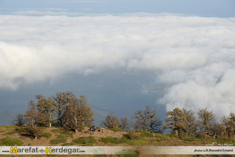 کوه های جنگلی استان گلستان