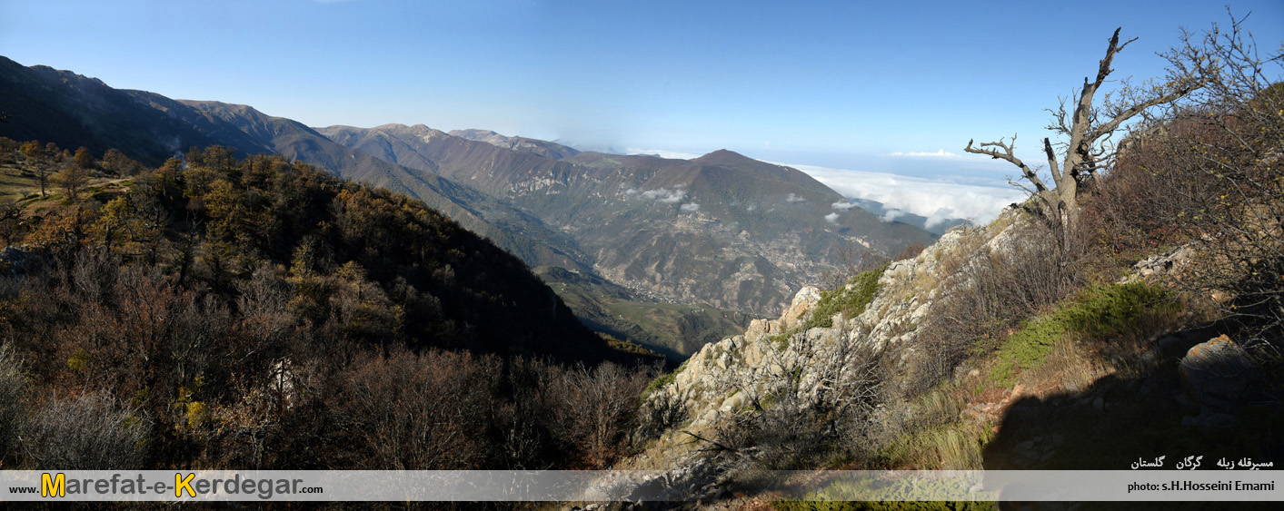 کوه های جنگلی ایران