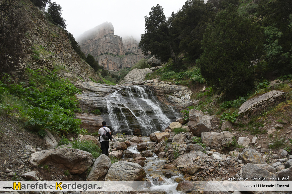 آبشار زوسیاه آبشار زوسیاه