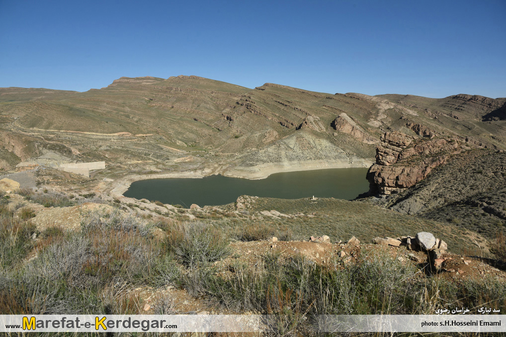 سدهای خراسان رضوی