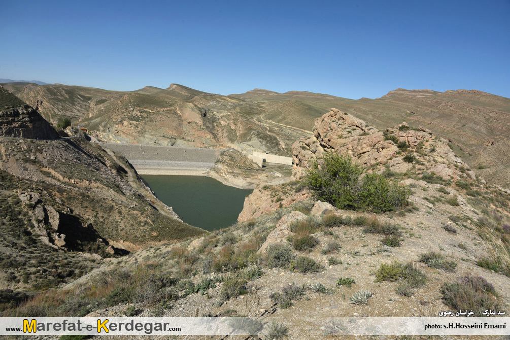 سدهای استان خراسان رضوی